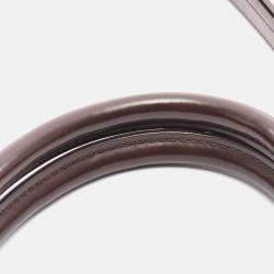 Pre Owned Louis Vuitton Sac Plat Pm Shoulder Tote Bag Damier Canvas Ebene