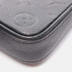 Pre Owned Louis Vuitton Easy Pouch Chain Shoulder Bag Monogram Empreinte Leather