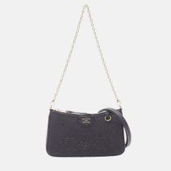 Pre Owned Louis Vuitton Easy Pouch Chain Shoulder Bag Monogram Empreinte Leather