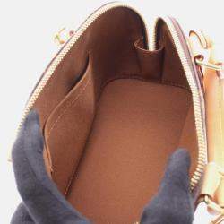Pre Owned Louis Vuitton Alma Bb Shoulder Handbag Monogram Canvas