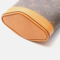 Pre Owned Louis Vuitton Envelope Pouch Shoulder Bag Monogram Dust Canvas Leather