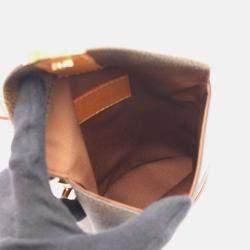 Pre Owned Louis Vuitton Envelope Pouch Shoulder Bag Monogram Dust Canvas Leather