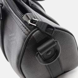 Pre Owned Louis Vuitton Keepall Bandouliere 25 Shoulder Handbag Monogram Macassar