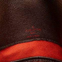 Pre Owned Louis Vuitton Brown Damier Ebene Musette Salsa Long Strap