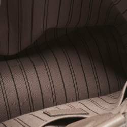 Pre Owned Louis Vuitton Beige Monogram Empreinte Leather Mazarine PM Bag