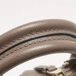 Pre Owned Louis Vuitton Beige Monogram Empreinte Leather Mazarine PM Bag