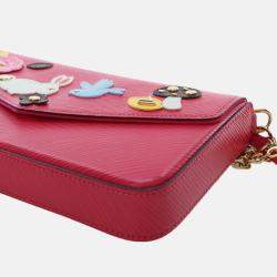 Pre Owned Louis Vuitton multicolor Epi Pochette Felicie Patchwork
