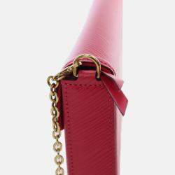 Pre Owned Louis Vuitton multicolor Epi Pochette Felicie Patchwork
