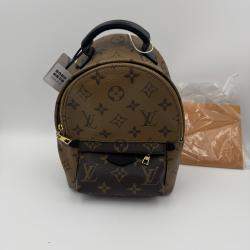 Pre Owned Louis Vuitton Monogram Canvas Mini Palm Springs Backpack