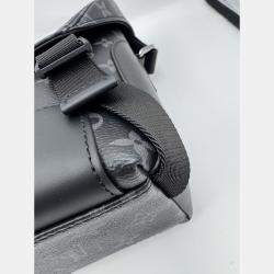 Pre Owned Louis Vuitton Messenger Voyage Black Monogram Eclipse Canvas Crossbody Bag