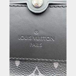 Pre Owned Louis Vuitton Messenger Voyage Black Monogram Eclipse Canvas Crossbody Bag