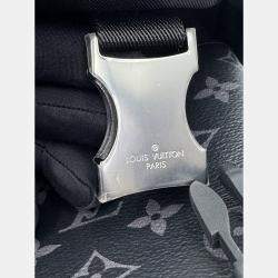 Pre Owned Louis Vuitton Messenger Voyage Black Monogram Eclipse Canvas Crossbody Bag