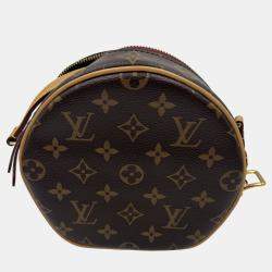 Pre Owned Louis Vuitton Brown Monogram Boite Chapeau Souple PM