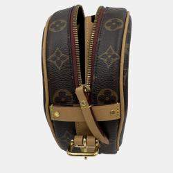 Pre Owned Louis Vuitton Brown Monogram Boite Chapeau Souple PM