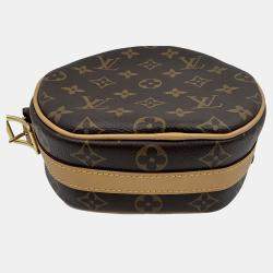 Pre Owned Louis Vuitton Brown Monogram Boite Chapeau Souple PM