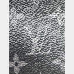 Pre Owned Louis Vuitton Mini Soft Trunk Monogram Eclipse Canvas Shoulder Bag