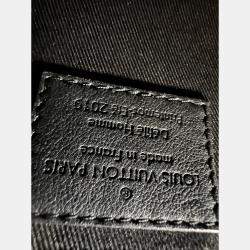 Pre Owned Louis Vuitton Mini Soft Trunk Shoulder Bag Monogram Solar Ray Black