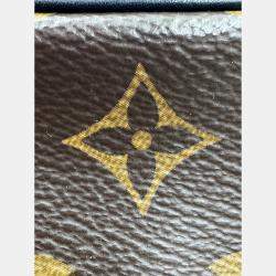 Pre Owned Louis Vuitton Mini Soft Trunk Shoulder Bag Monogram Solar Ray Black