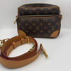 Pre Owned Louis Vuitton Nile Monogram Canvas Shoulder Bag