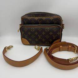 Pre Owned Louis Vuitton Nile Monogram Canvas Shoulder Bag