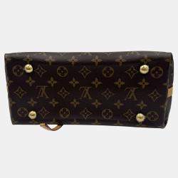 Pre Owned Louis Vuitton Carryall Bordeaux Monogram Size PM