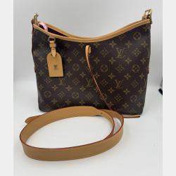 Pre Owned Louis Vuitton Carryall Bordeaux Monogram Size PM