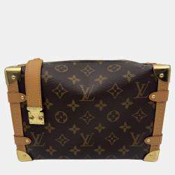 مملوكة مسبقًا Louis Vuitton Side Trunk Brown Monogram Size MM