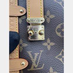 مملوكة مسبقًا Louis Vuitton Side Trunk Brown Monogram Size MM