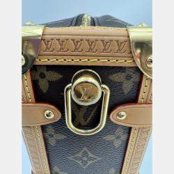 مملوكة مسبقًا Louis Vuitton Side Trunk Brown Monogram Size MM