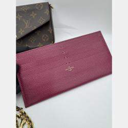 Pre Owned Louis Vuitton Monogram Canvas Pochette Felicie Bag