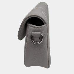 Pre Owned Louis Vuitton IVY full leather grey