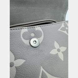 Pre Owned Louis Vuitton IVY full leather grey
