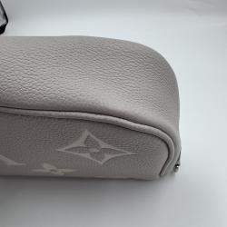 Pre Owned Louis Vuitton IVY full leather grey