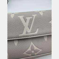 Pre Owned Louis Vuitton IVY full leather grey
