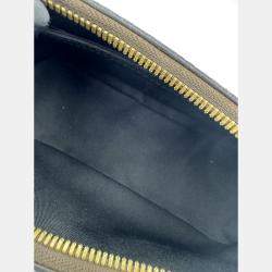 Pre Owned Louis Vuitton Boulogne Nm Handbag Coated Canvas And Leather Monogram Brown Black