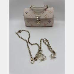 Pre Owned Louis Vuitton Madeleine Nano Light Pink Bag