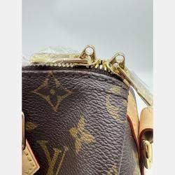 Pre Owned Louis Vuitton Speedy Bandouliere 25 Brown Monogram Canvas Shoulder Bag