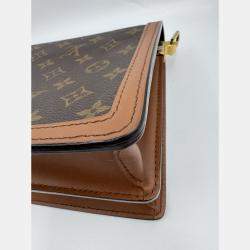 Pre Owned Louis Vuitton Monogram Reverse Dauphine MM Shoulder Bag