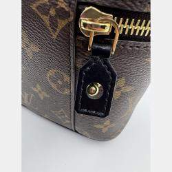 Pre Owned Louis Vuitton Vanity PM Monogram Reverse Canvas Leather Handbag