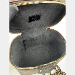 Pre Owned Louis Vuitton Vanity PM Monogram Reverse Canvas Leather Handbag