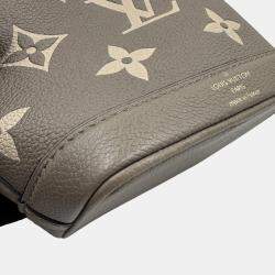 Pre Owned Louis Vuitton Nano Noe Bicolor Monogram Empreinte Shoulder Bag