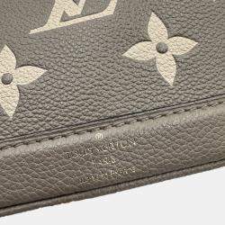 Pre Owned Louis Vuitton Nano Noe Bicolor Monogram Empreinte Shoulder Bag