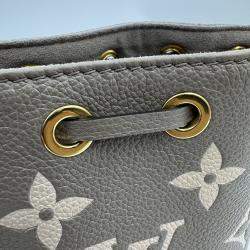 Pre Owned Louis Vuitton Nano Noe Bicolor Monogram Empreinte Shoulder Bag