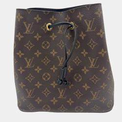 Pre Owned Louis Vuitton Monogram Canvas NeoNoe MM Bag black