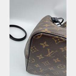 Pre Owned Louis Vuitton Monogram Canvas NeoNoe MM Bag black