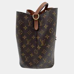 Pre Owned Louis Vuitton Monogram Canvas NeoNoe MM Bag brown