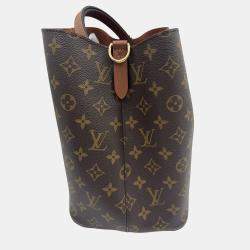 Pre Owned Louis Vuitton Monogram Canvas NeoNoe MM Bag brown
