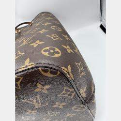 Pre Owned Louis Vuitton Monogram Canvas NeoNoe MM Bag pink