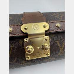 Pre Owned Louis Vuitton Papillon Trunk Brown Monogram Canvas Shoulder Bag
