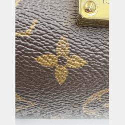 Pre Owned Louis Vuitton Papillon Trunk Brown Monogram Canvas Shoulder Bag